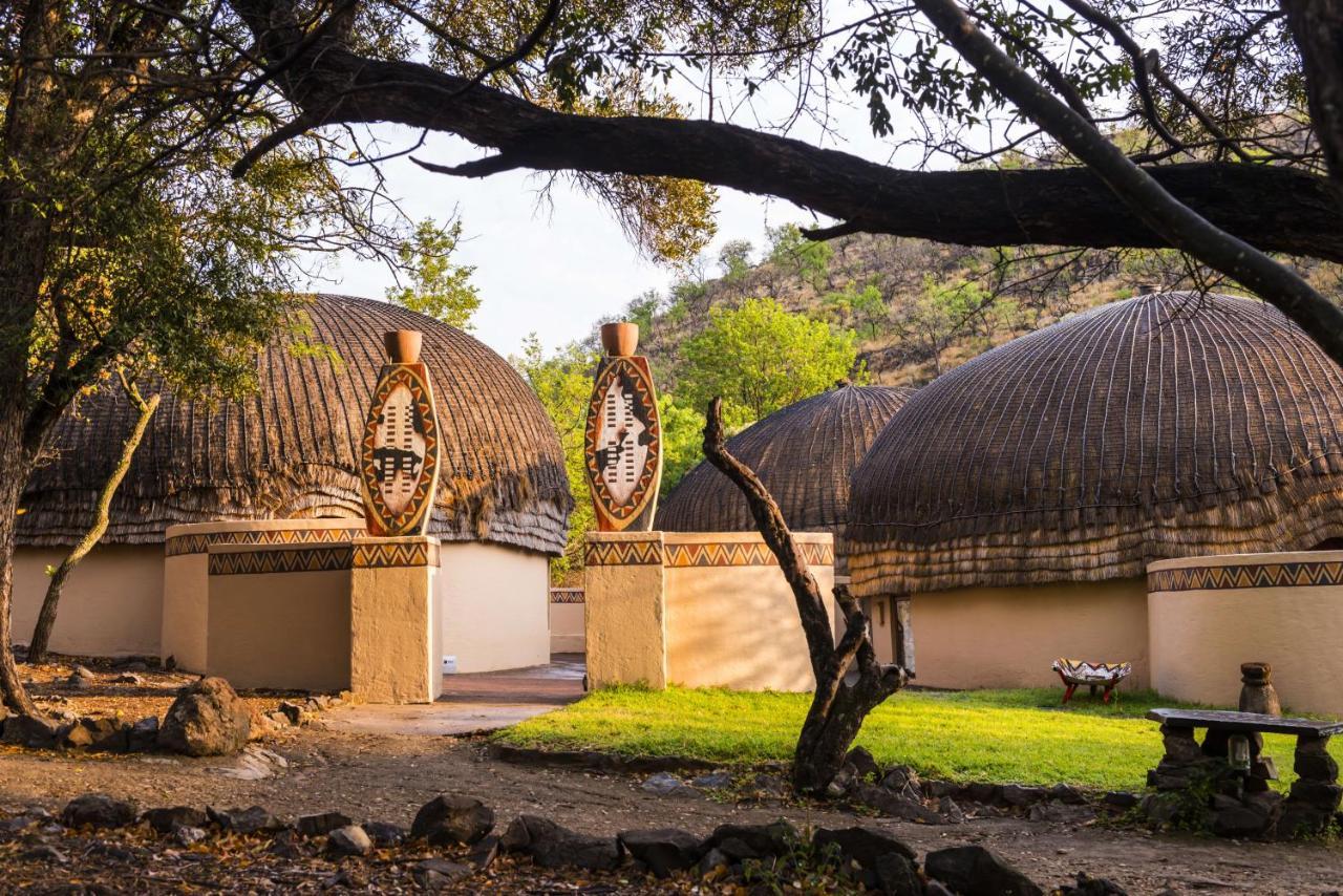 Aha Lesedi African Lodge & Cultural Village Broederstroom Exteriér fotografie