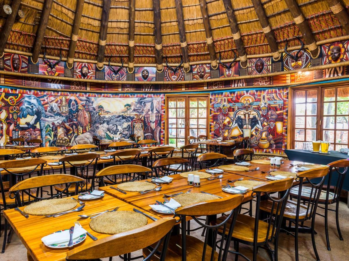Aha Lesedi African Lodge & Cultural Village Broederstroom Exteriér fotografie